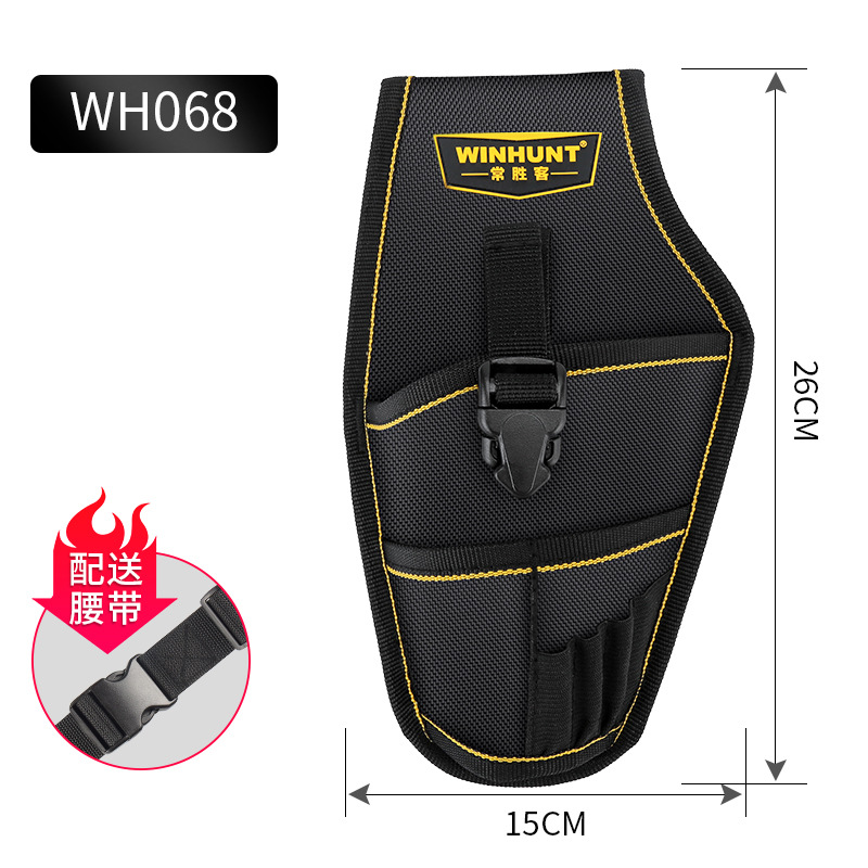 Frequent Victor Tool Kit Electronics' Bag Waist Bag Thickened Canvas Multifunctional Oxford Cloth Hardware Tools Small Tool Kit - 图片 6