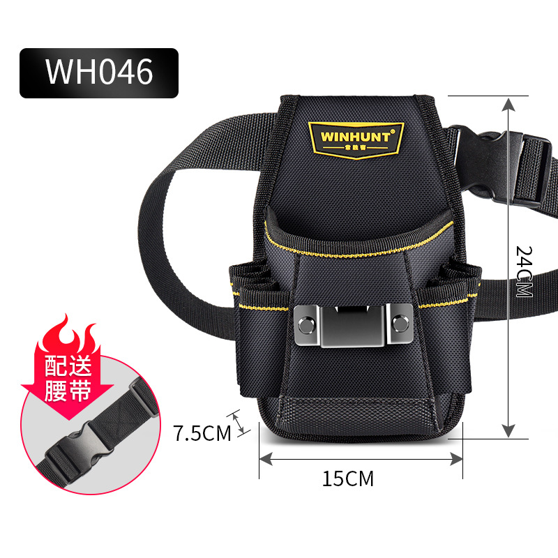 Frequent Victor Tool Kit Electronics' Bag Waist Bag Thickened Canvas Multifunctional Oxford Cloth Hardware Tools Small Tool Kit - 图片 8