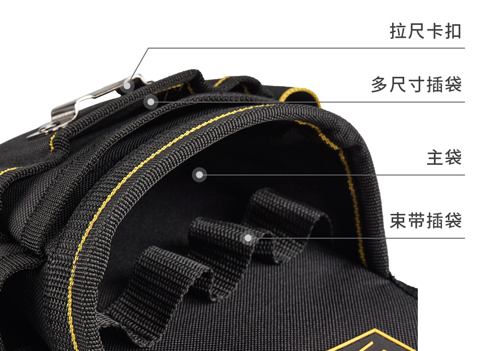 Frequent Victor Tool Kit Electronics' Bag Waist Bag Thickened Canvas Multifunctional Oxford Cloth Hardware Tools Small Tool Kit - 图片 26