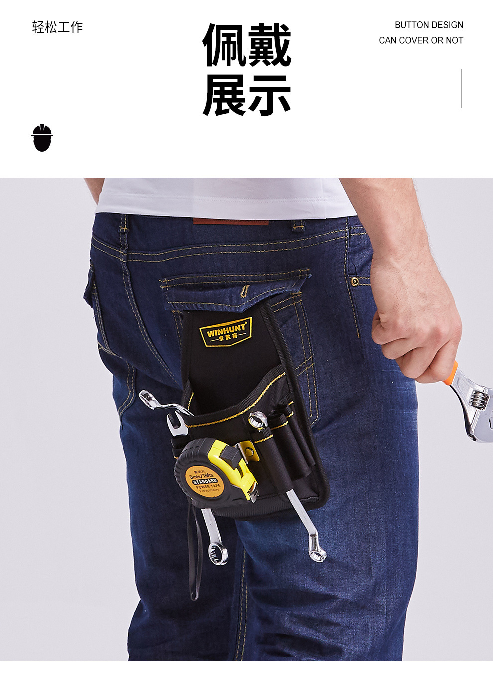 Frequent Victor Tool Kit Electronics' Bag Waist Bag Thickened Canvas Multifunctional Oxford Cloth Hardware Tools Small Tool Kit - 图片 31